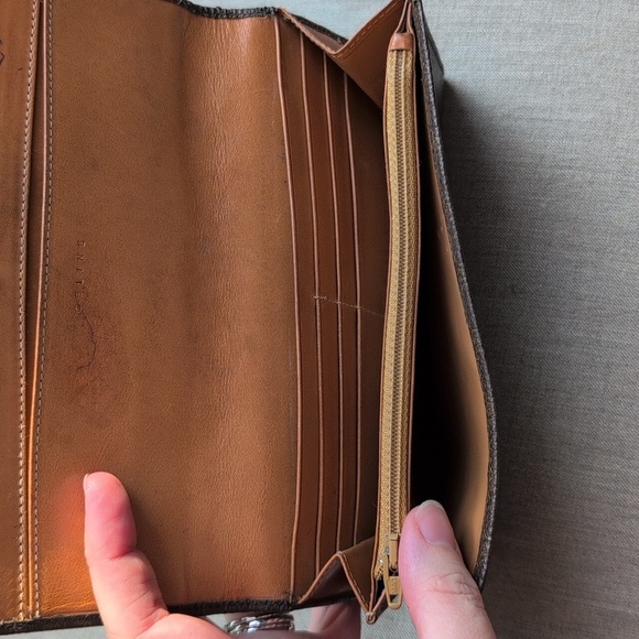 Vintage Celine Macadam Long Wallet - Picture 7 of 12